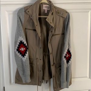 Forever 21 utility jacket with sleeves